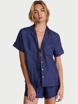 Victoria's Secret - Signature Satin Shirt with Shorts