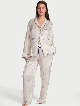 Victoria's Secret - Signature Satin Shirt with Pyjama