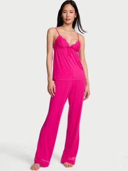 Victoria's Secret - SoSoft Modal Lace-Trim Camisole with Pant