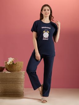 Bedtime Story - Snooze Navy Blue Nightsuit