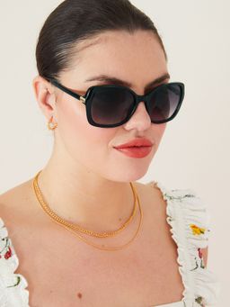 Accessorize London - Oversized Square Sunglasses