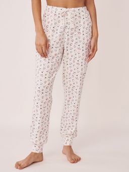 La Vie En Rose - Cotton Fitted Pants
