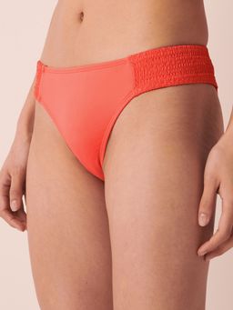 La Vie En Rose - SOLID Shirred Sides Bikini Bottom