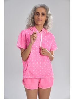 TERRA LUNA - Women Multi-Color Cotton Hoodie