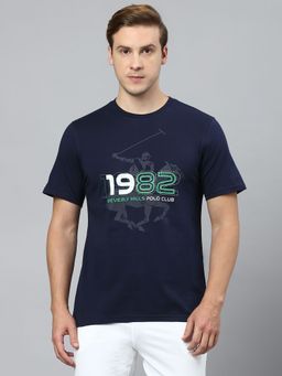 Beverly Hills Polo Club - Navy Blue 1982 Outline T-Shirt