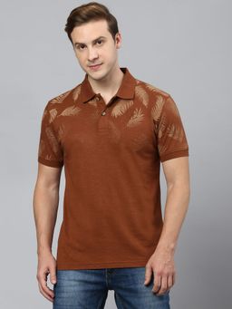 Beverly Hills Polo Club - Palm Fade Printed Polo T-Shirt