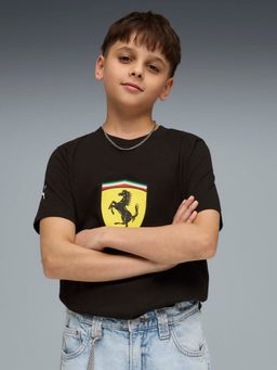 Puma - Kids Scuderia Ferrari Youth Colored Shield Logo T-shirt