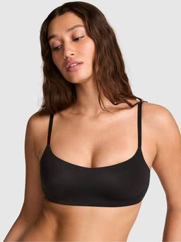 Victoria's Secret - Women Black Solid/Plain Polyamide T-Shirt Bra