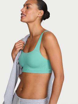 Victoria's Secret - Women Blue Self Design Polyamide Push-up Bra