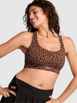 Victoria's Secret - Women Multi-Color Animal Print Polyester Push-up Bra
