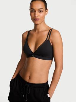 Victoria's Secret - Women Black Solid/Plain Polyamide Push-up Bra
