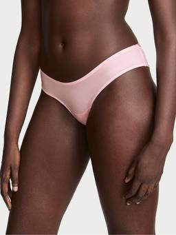 Victoria's Secret - Women Pink Solid/Plain Polyamide Panty
