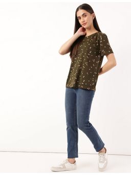 Marks & Spencer - Pure Poly Polka Dot Crew Neck T-Shirt