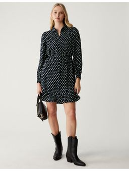 Marks & Spencer - Printed Belted Mini Shirt Dress (Set of 2)