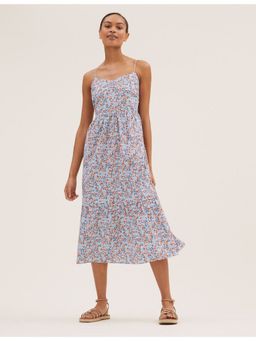 Marks & Spencer - Blue Tiered Dress