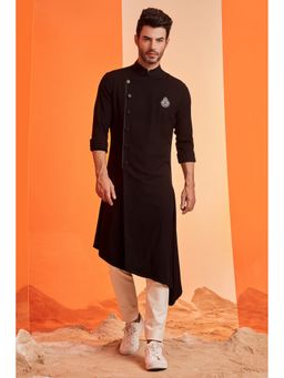 S&N by Shantnu Nikhil - Minimalistic Asymmetric Kurta