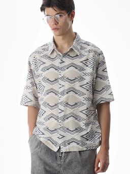 Jack & Jones - White Oversized Fit Shirt