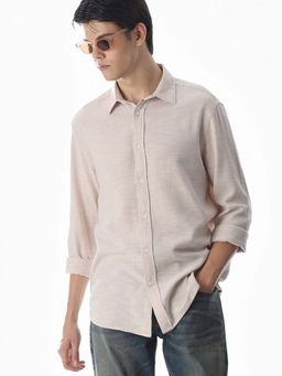 Jack & Jones - Beige Regular Fit Shirt