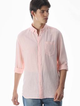 Jack & Jones - Pink Regular Fit Shirt