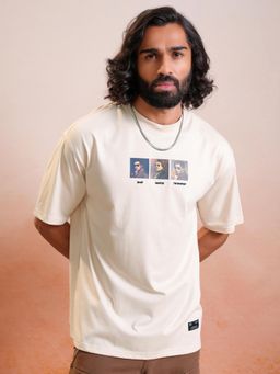 LOCOMOTIVE - Premium Half Sleeve Relaxed Drop Shoulder T-Shirt