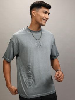 LOCOMOTIVE - Premium Men Drop Shoulder Round Neck Relaxed Fit T-Shirt