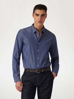 Guess - Vintage Indigo Multi Collar Neck Solid Shirt