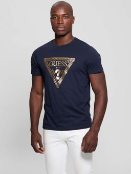 Guess - Smart Blue Crew Neck T-Shirt