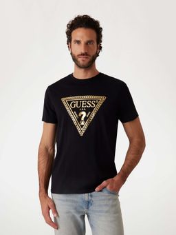 Guess - Jet Black Crew Neck T-Shirt