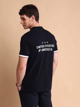 U.S. POLO ASSN. - White Mens Slim Fit Iconic Number Polo T-Shirt