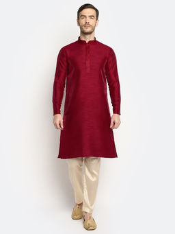 Devoiler - Regular Fit Long Kurta For Men