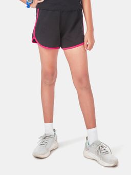 Plan B - Girls Black Runner Shorts