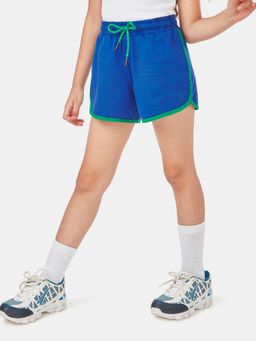 Plan B - Girls Blue Runner Shorts