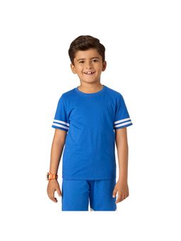 Plan B - Blue Solid Block T-Shirt