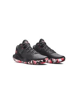 Under Armour - Unisex Jet '21 Grey and Black Basketball Shoes