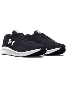 Under Armour - Women W Charged Pursuit 3 Black and White Running Shoes