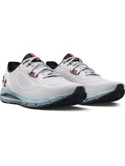 Under Armour - Women W HOVR Sonic 5 Off White Running Shoes