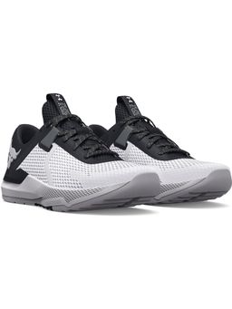 Under Armour - Unisex Project Rock BSR 2 White and Black Training Shoes