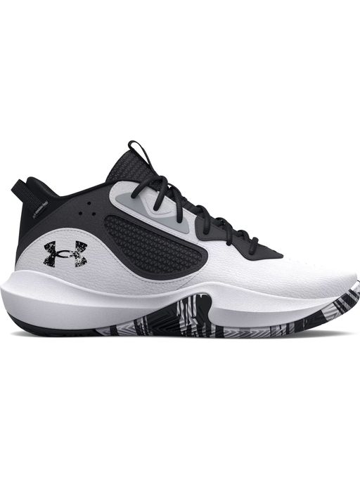 Buy Under Armour Unisex Lockdown White and Black Basketball