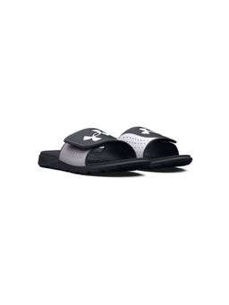 Under Armour - Men M Ignite Pro Sliders Black and White