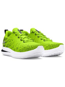Under Armour - Men Velocity 3 Neon Green Running Shoes