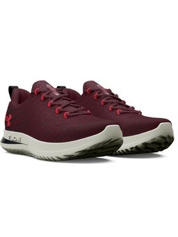 Under Armour - Men Velocity 3 Maroon Running Shoes