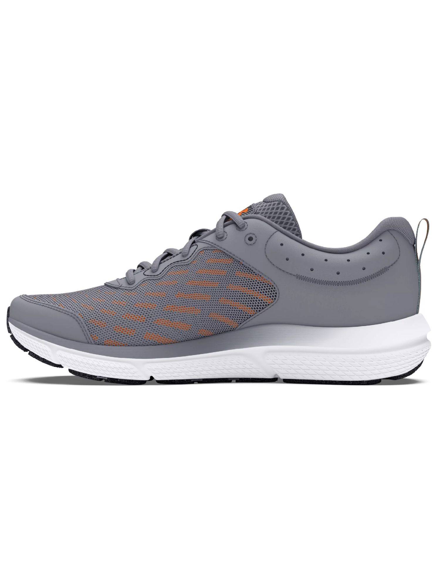 Buy Under Armour Men Charged Assert 10 Grey and Orange Running