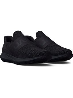 Under Armour - Men Surge 3 Slip Black Running Shoes