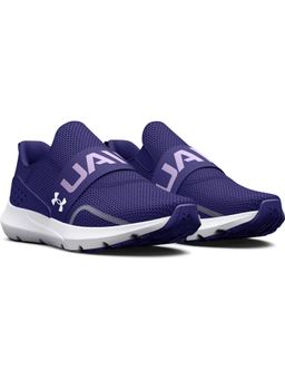 Under Armour - Women W Surge 3 Slip Blue Running Shoes