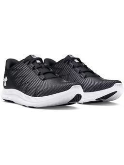 Under Armour - Men Charged Speed Swift Black and White Running Shoes