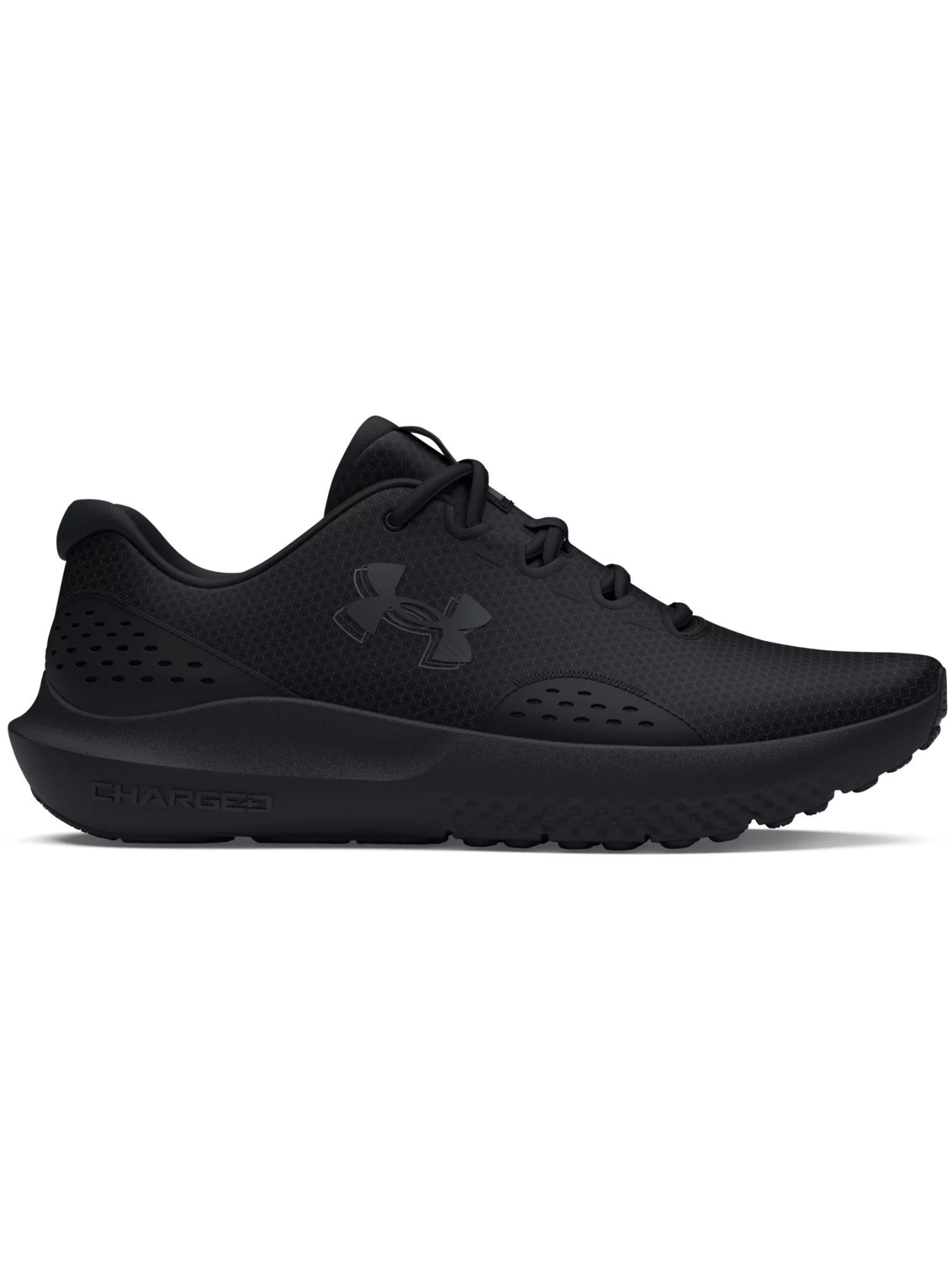 Buy Under Armour Men Charged Surge 4 Black Running Shoes Online
