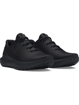 Under Armour - Women W Charged Surge 4 Black Running Shoes