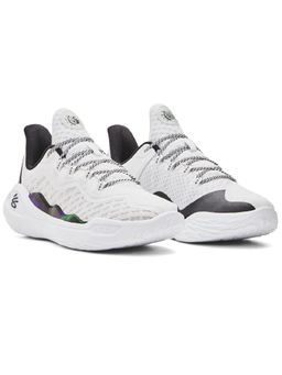 Under Armour - Men Curry 11 Wind White Basketball Shoes