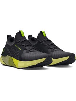 Under Armour - Unisex HOVR Phantom 3 SE FD Black and Yellow Running Shoes