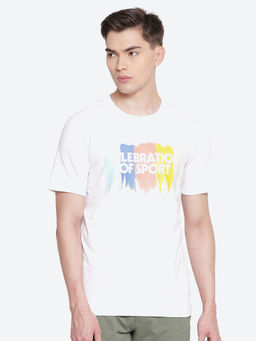 ASICS - Graphic Ss White Men Gym & Training T-shirts